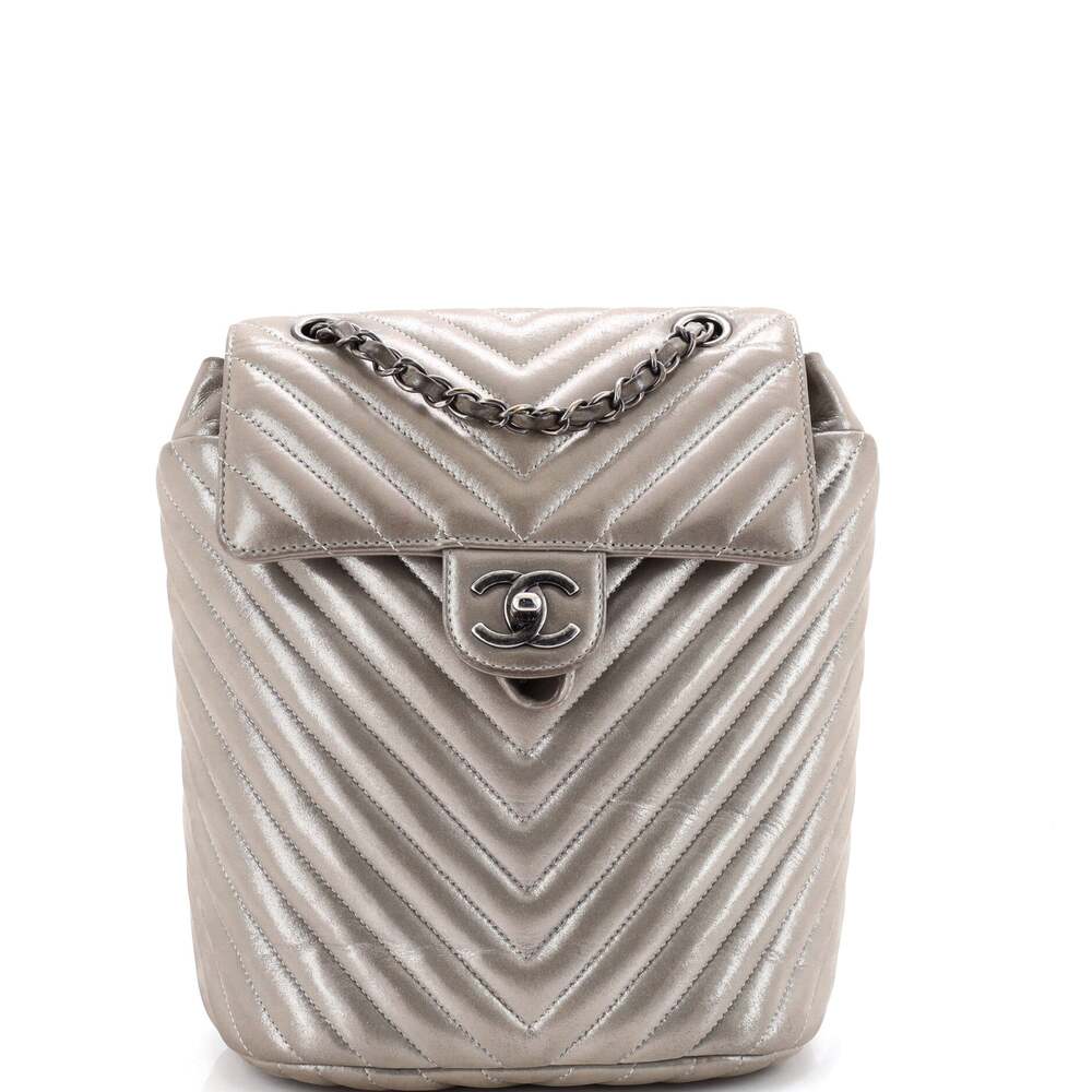 Chanel Urban Spirit Backpack Chevron #255117C22B